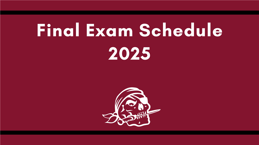  Final Exam Schedule 2025